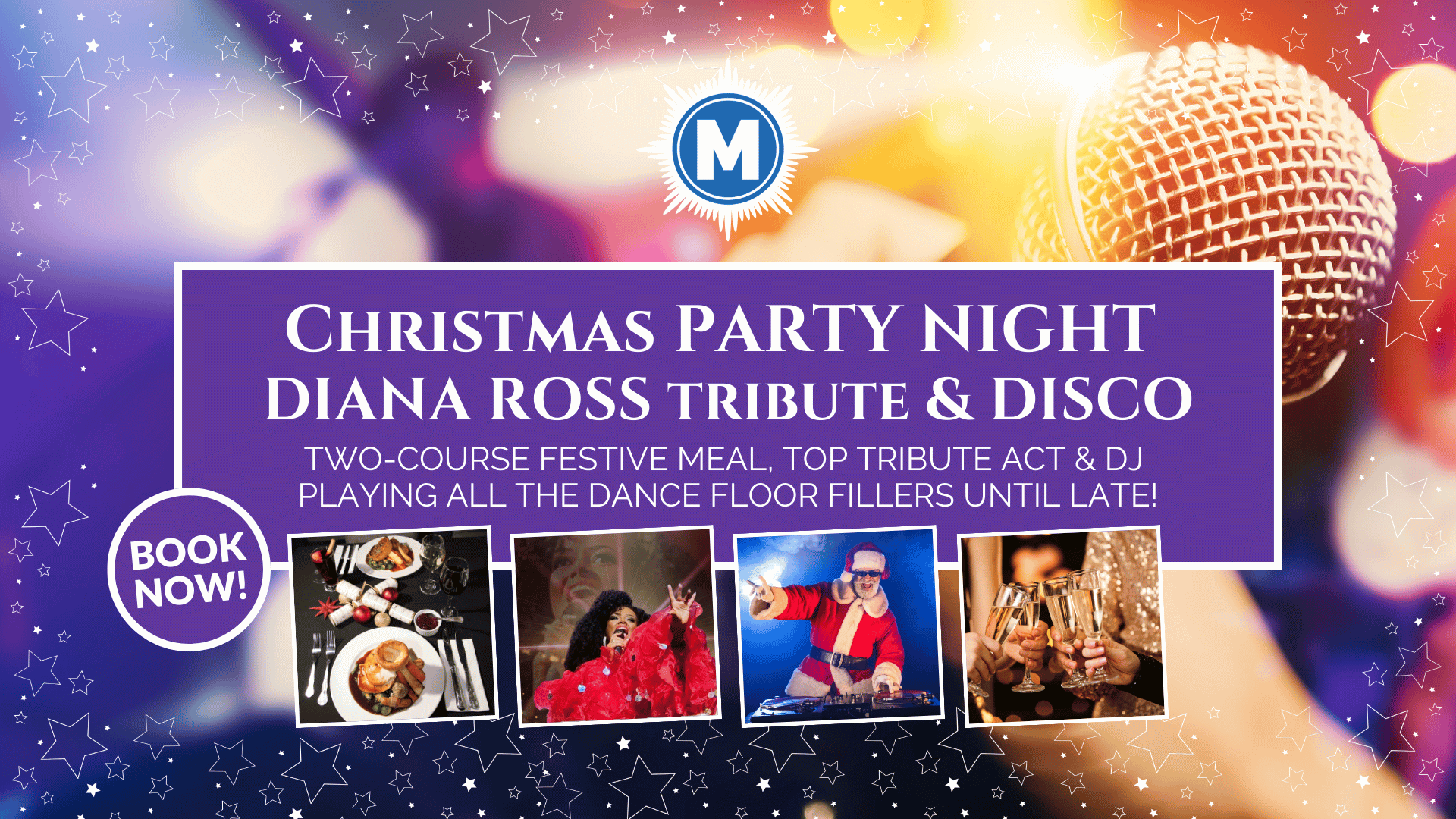 Diana Ross Tribute Christmas Party Night in Watford