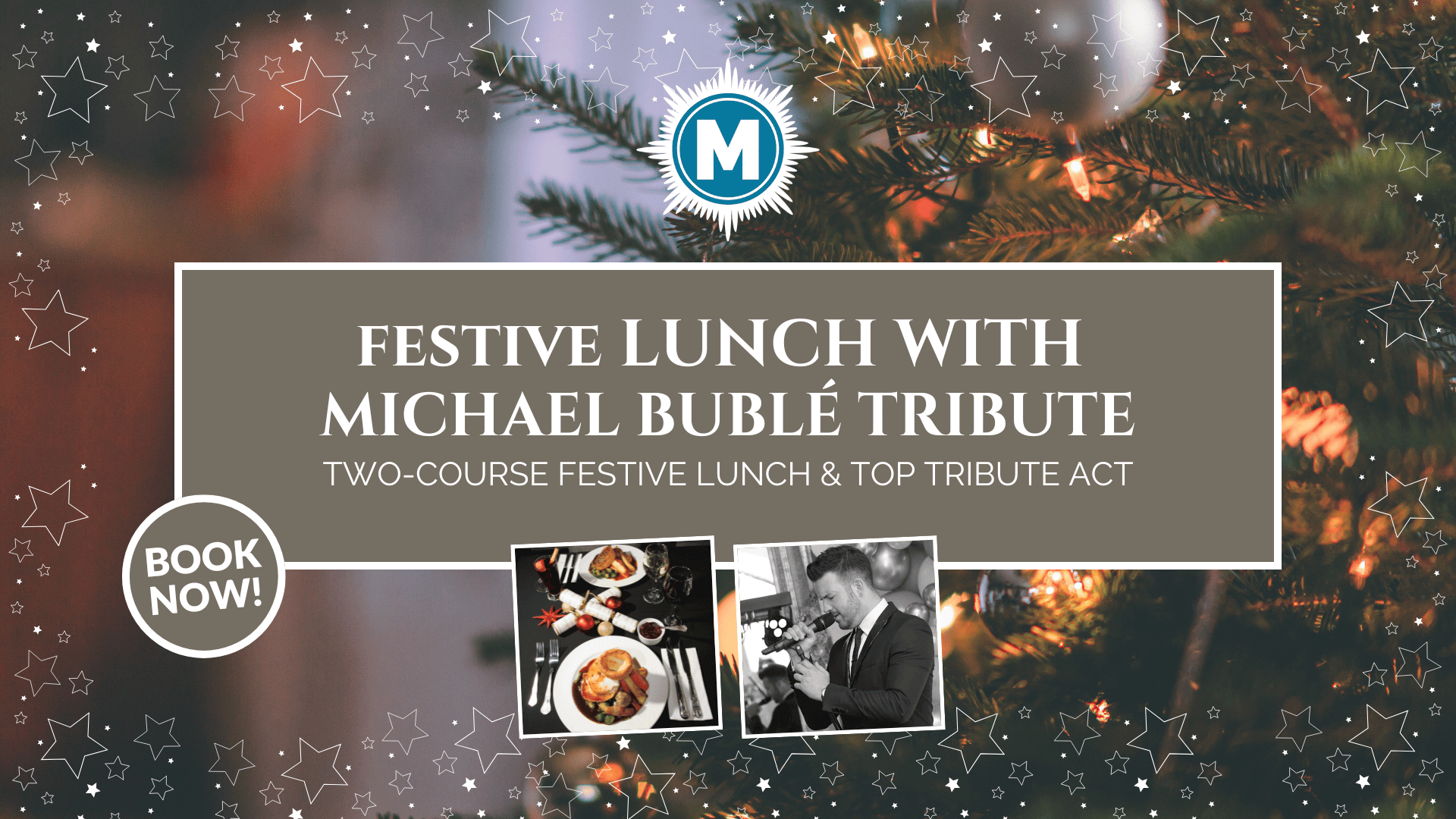 Christmas Lunch in Watford with Tribute