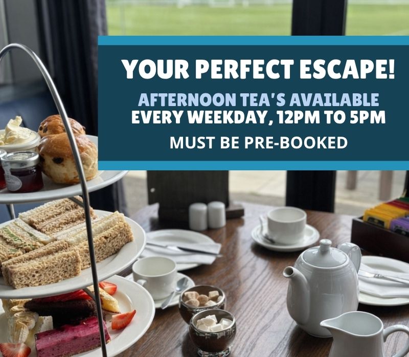 Afternoon tea at Metropolitan Bushey, available weekdays from 12pm to 5pm, pre booking required